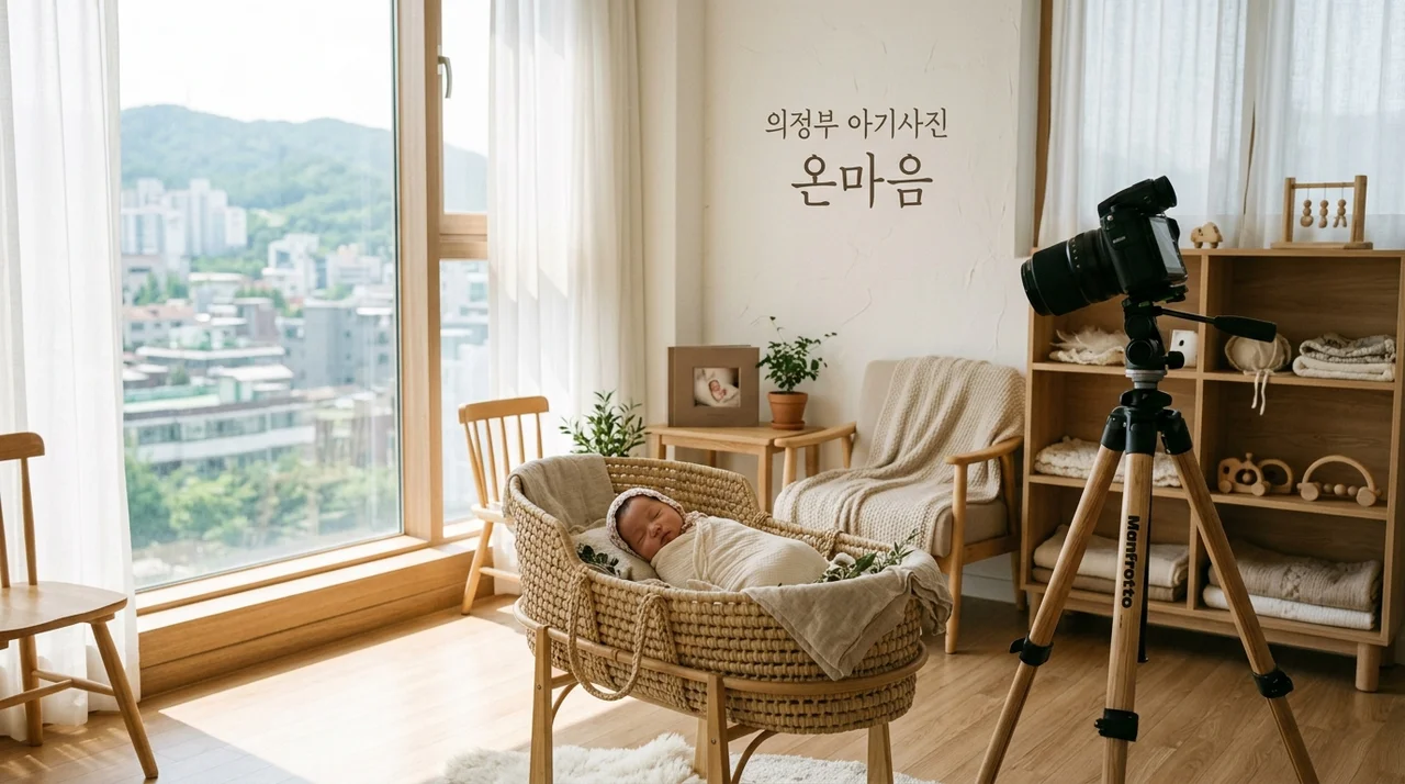 의정부 아기사진 잘 찍는 곳, 민락동 감성 스튜디오 온마음 내돈내산 후기